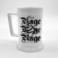 Female Taylor Rage Girl Retro Taylor First Name Beer Stein