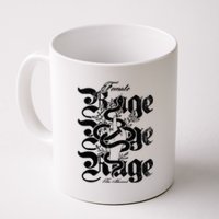 Female Taylor Rage Girl Retro Taylor First Name Coffee Mug