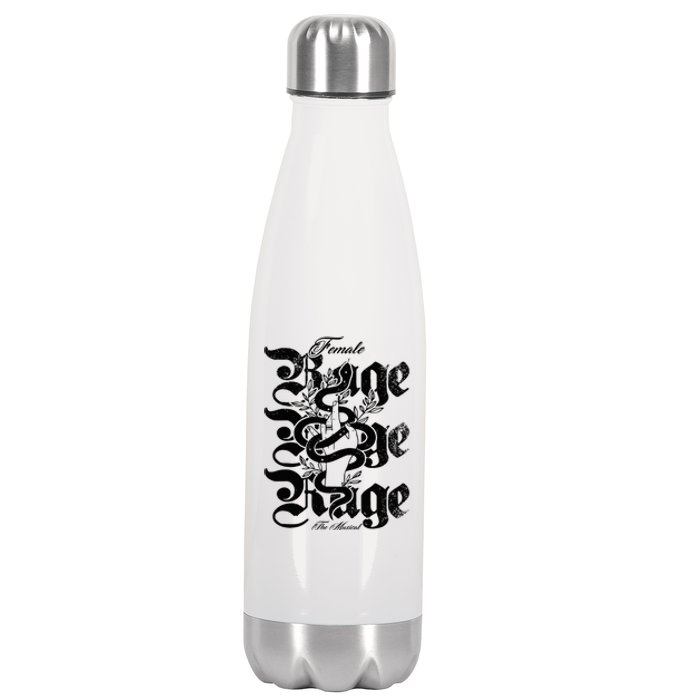 Female Taylor Rage Girl Retro Taylor First Name Stainless Steel Insulated Water Bottle