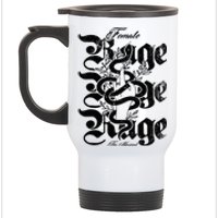 Female Taylor Rage Girl Retro Taylor First Name Stainless Steel Travel Mug