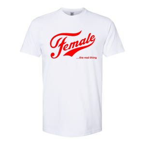 Female The Real Thing Softstyle® CVC T-Shirt