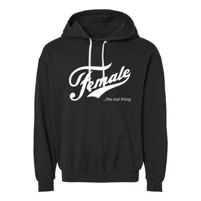 Female The Real Thing Pro Women Garment-Dyed Fleece Hoodie