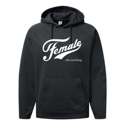 Female The Real Thing Pro Women Performance Fleece Hoodie