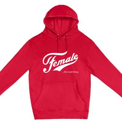 Female The Real Thing Pro Women Premium Pullover Hoodie