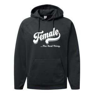 Female The Real Thing Performance Fleece Hoodie