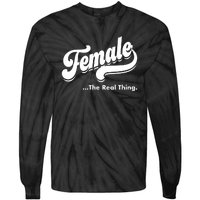 Female The Real Thing Tie-Dye Long Sleeve Shirt