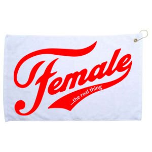 Female The Real Thing Grommeted Golf Towel