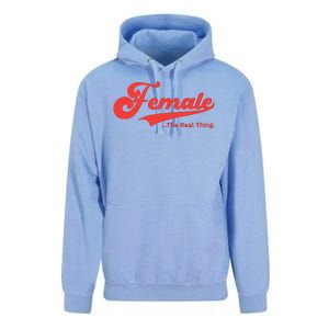 Female The Real Thing Unisex Surf Hoodie