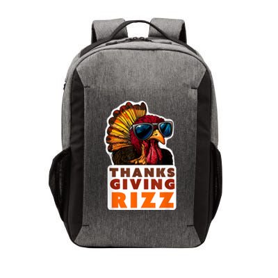 Funny Thanksgiving Rizz Cool Turkey Awesome Fun Vector Backpack