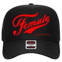 Female The Real Thing High Crown Mesh Back Trucker Hat