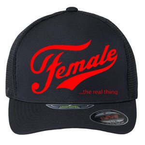 Female The Real Thing Flexfit Unipanel Trucker Cap