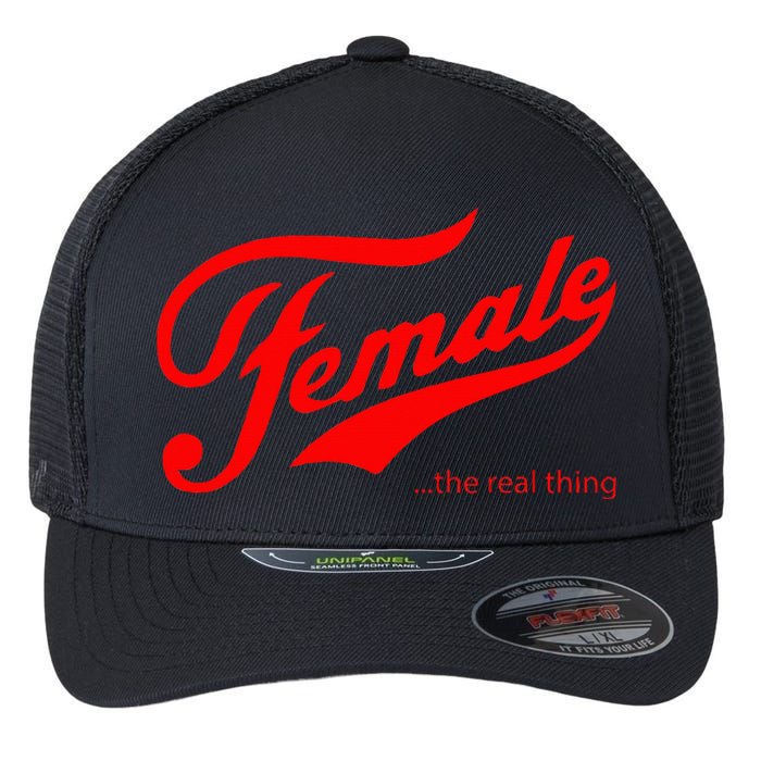 Female The Real Thing Flexfit Unipanel Trucker Cap