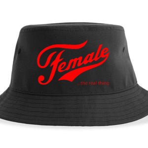 Female The Real Thing Sustainable Bucket Hat