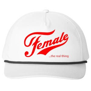 Female The Real Thing Snapback Five-Panel Rope Hat