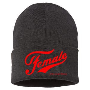 Female The Real Thing Sustainable Knit Beanie