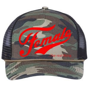 Female The Real Thing Retro Rope Trucker Hat Cap