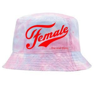 Female The Real Thing Tie-Dyed Bucket Hat