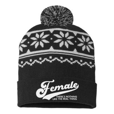 Female The Real Thing USA-Made Snowflake Beanie