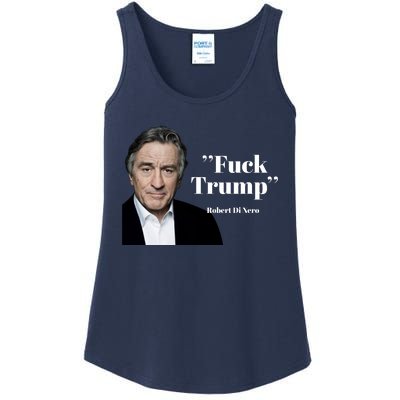 Fuck Trump Robert Di Nero Ladies Essential Tank