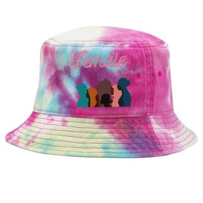 Female The Real Thing Tie-Dyed Bucket Hat