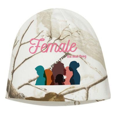 Female The Real Thing Kati - Camo Knit Beanie