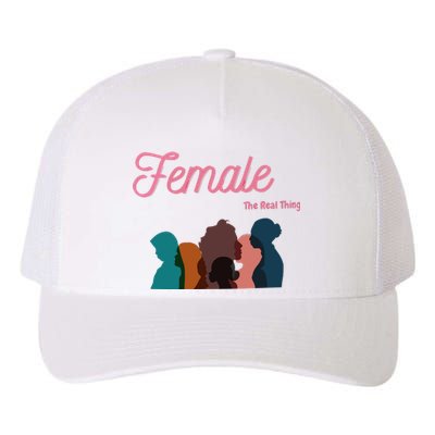 Female The Real Thing Yupoong Adult 5-Panel Trucker Hat