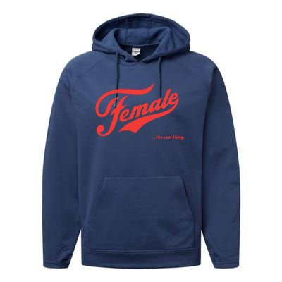 Female The Real Thing Performance Fleece Hoodie