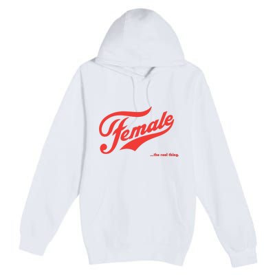 Female The Real Thing Premium Pullover Hoodie