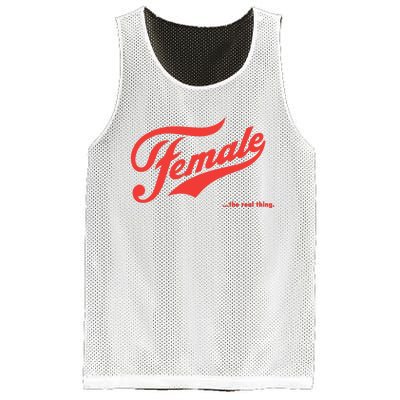 Female The Real Thing Mesh Reversible Basketball Jersey Tank