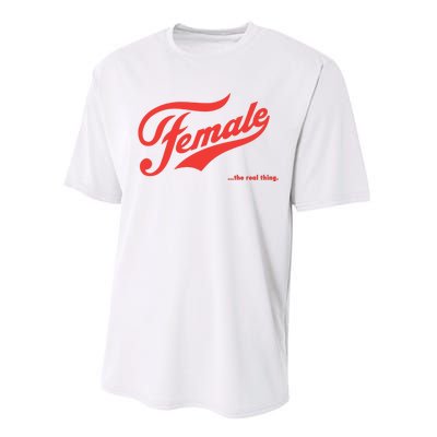 Female The Real Thing Performance Sprint T-Shirt