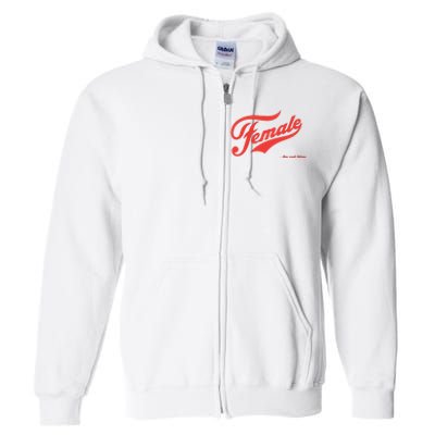 Female The Real Thing Full Zip Hoodie