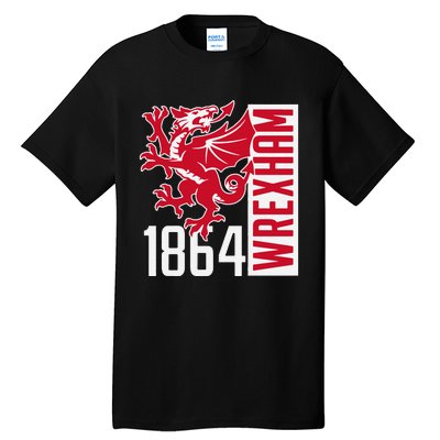 Funny The Red Dragons Wrexham Fc Football Club Wrexham Gift Tall T-Shirt