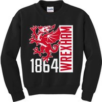 Funny The Red Dragons Wrexham Fc Football Club Wrexham Gift Kids Sweatshirt