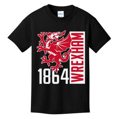 Funny The Red Dragons Wrexham Fc Football Club Wrexham Gift Kids T-Shirt