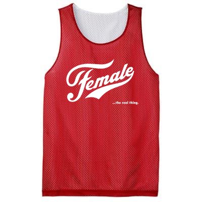 Female The Real Thing Mesh Reversible Basketball Jersey Tank