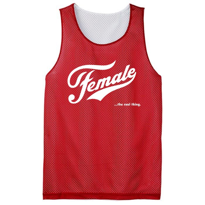 Female The Real Thing Mesh Reversible Basketball Jersey Tank