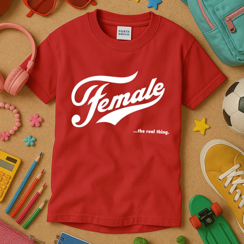 Female The Real Thing Kids T-Shirt