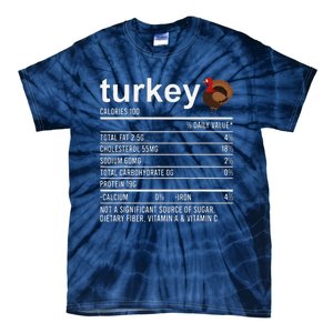 Funny Thanksgiving Retro Turkey Zero Plucks Given Tie-Dye T-Shirt