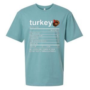 Funny Thanksgiving Retro Turkey Zero Plucks Given Sueded Cloud Jersey T-Shirt