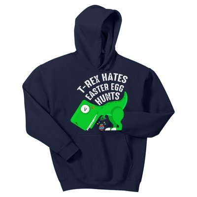 Funny T Rex Dinosaur Easters Kids Hoodie