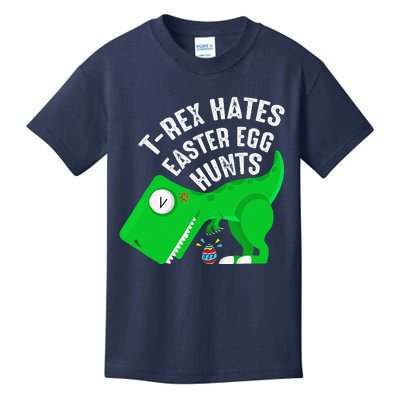 Funny T Rex Dinosaur Easters Kids T-Shirt