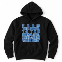 From The River To The Kushalaima Shelahem Yabnei Zonot Hoodie