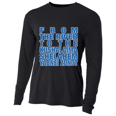 From The River To The Kushalaima Shelahem Yabnei Zonot Cooling Performance Long Sleeve Crew