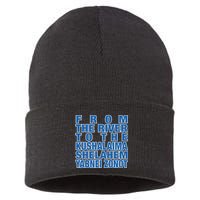 From The River To The Kushalaima Shelahem Yabnei Zonot Sustainable Knit Beanie