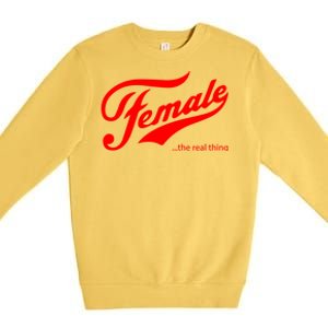 Female The Real Thing Premium Crewneck Sweatshirt