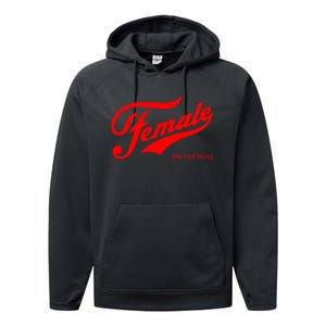 Female The Real Thing Performance Fleece Hoodie