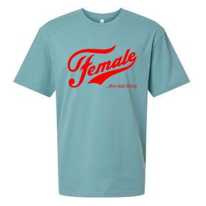 Female The Real Thing Sueded Cloud Jersey T-Shirt