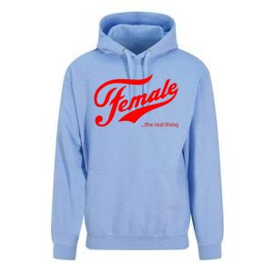 Female The Real Thing Unisex Surf Hoodie