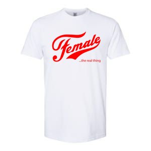 Female The Real Thing Softstyle CVC T-Shirt