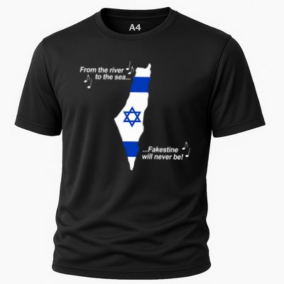 From The River To The Sea Fakestine Will Never Be Israel Performance Shirt